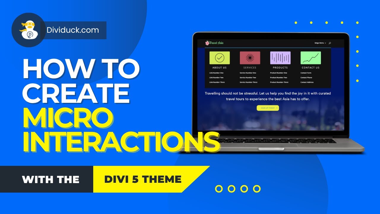 Transform Your Divi 5 Website with Subtle Micro-Interactions (Easy Tutorial)