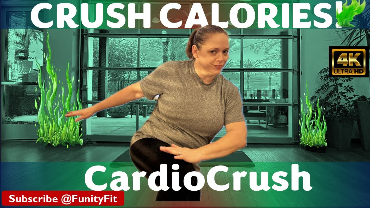 Crush Calories in 20 Minutes &ndash; Standing Cardio, No Equipment!  | CardioCrush by FunityFit