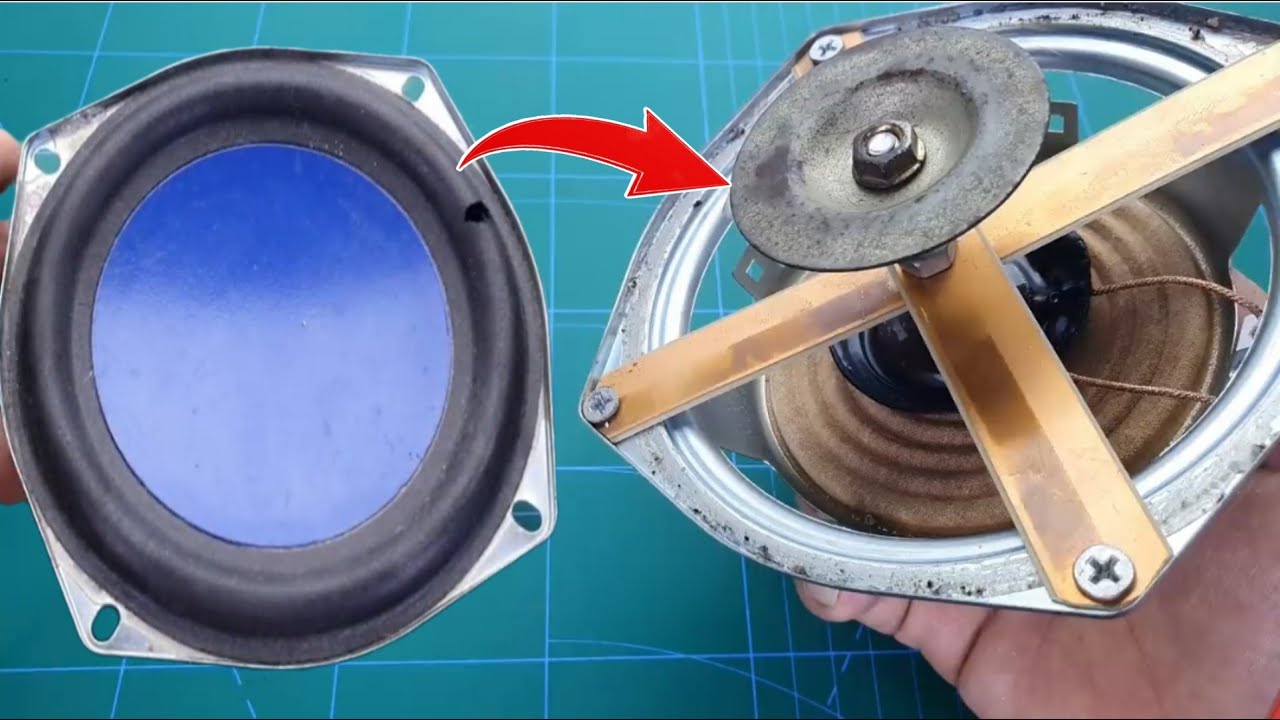 make resonant vibrating speaker