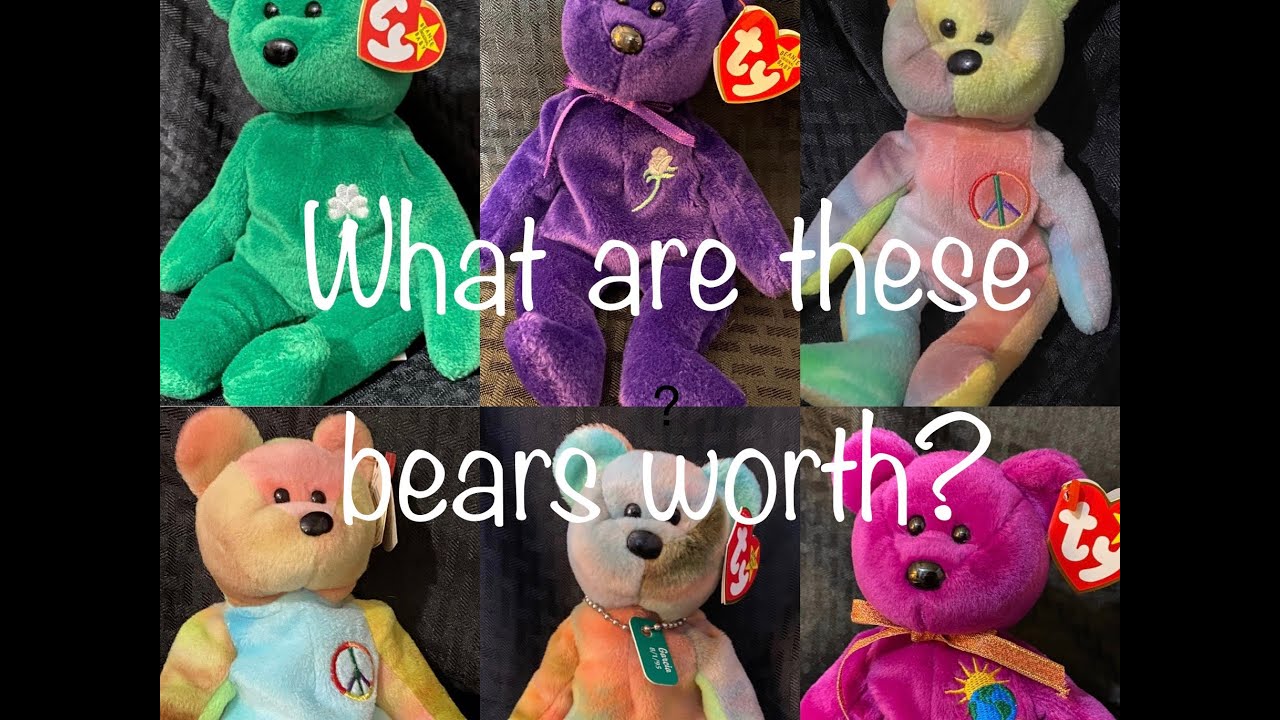 What are Beanie Babies Worth in 2020?! Beanie Bear Values Erin, Princess, Peace, Garcia, Millennium