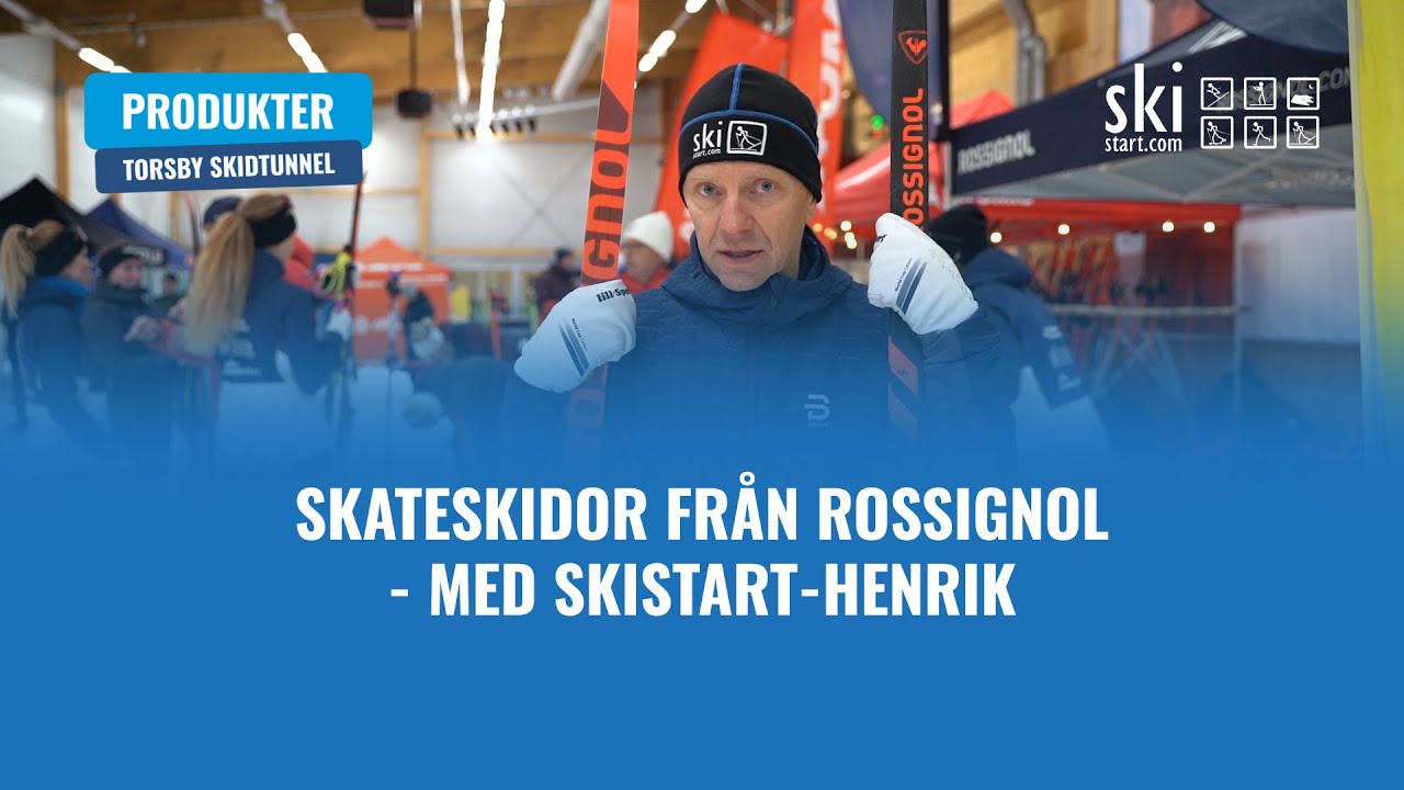 Skateskidor från Rossignol - med Skistart-Henrik