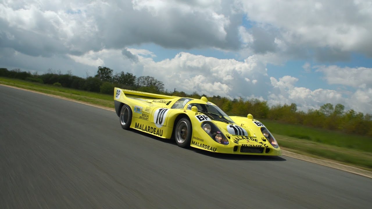 За рулём последнего Porsche 917 для гонки в Ле-Мане