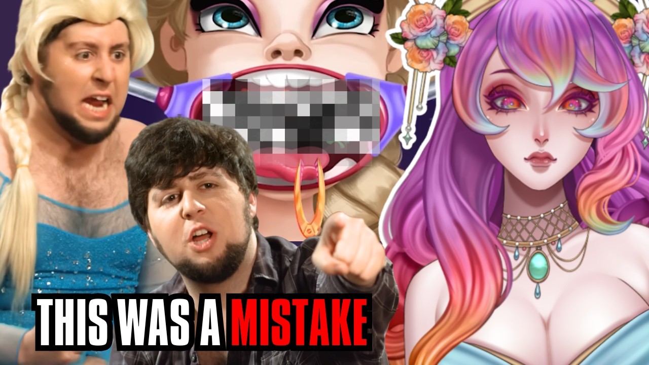 THESE GAMES WERE A MISTAKE! | Rainbow Reacts to Disney Bootlegs by JonTron