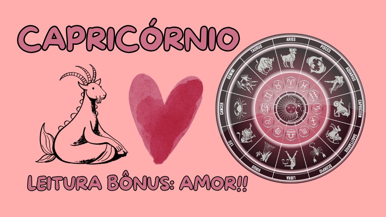 CAPRICÓRNIO BÔNUS -  ALGUÉM ENTRA NA SUA VIDA COM UM AMOR RARO, LEAL E INCOMUM! É SUFICIENTE?