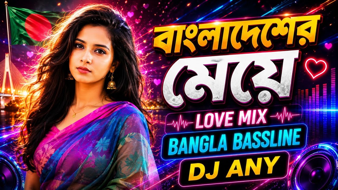 Bangladesher Meye | বাংলাদেশের মেয়ে | Bengali AI Cover Remix | New Bangla DJ Remix | DJ ANY