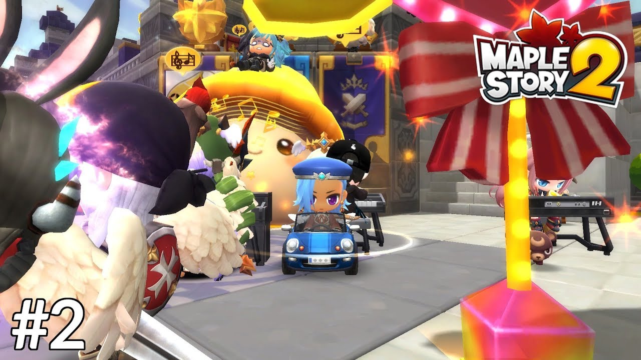 THE CACOPHONY OF THE TOWN | Let's Play: MapleStory 2 #2