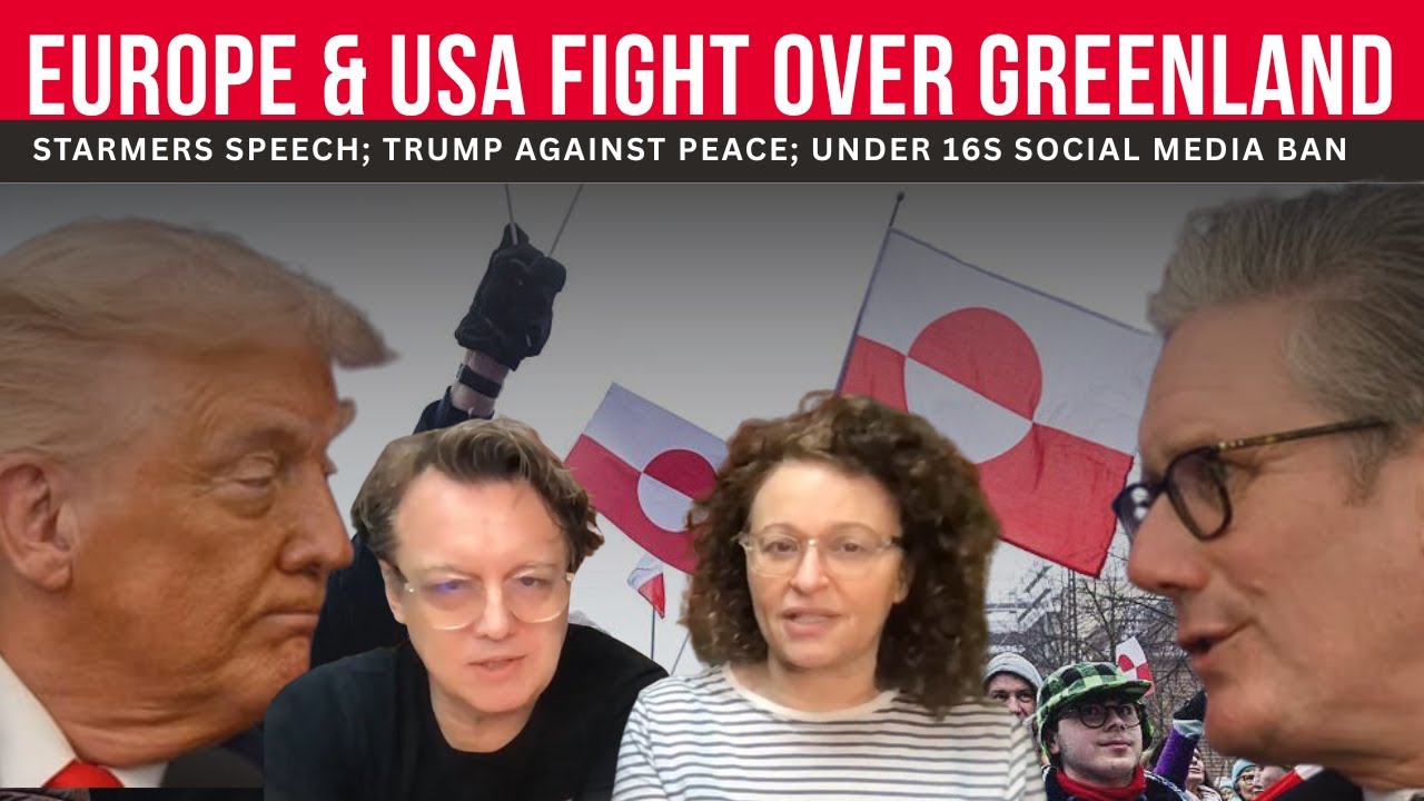 EUROPE & USA Fight Over GREENLAND; Starmers EMERGENCY Speech; Trumps ANGRY Nobel Peace Prize Letter