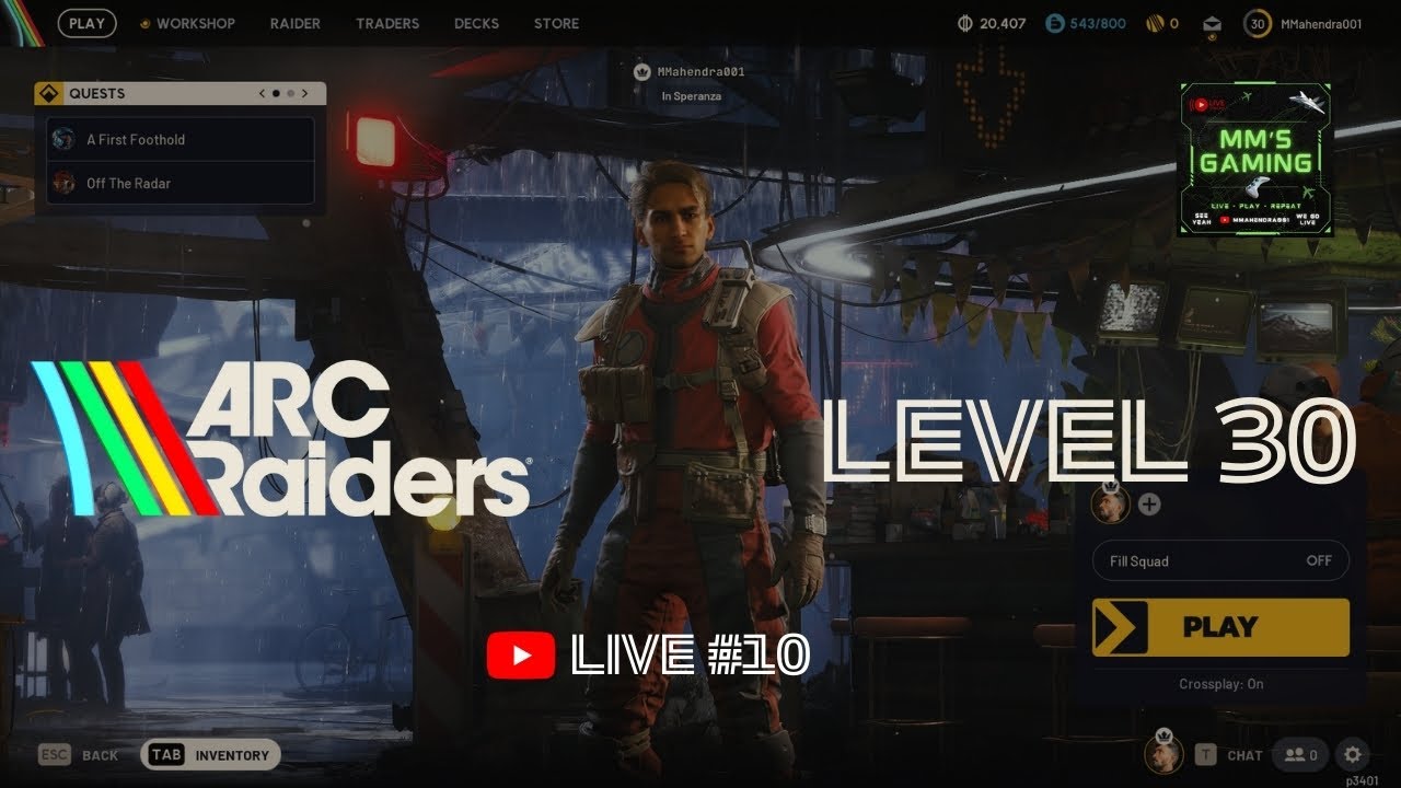🎮 MM's ARC Raiders Live #10 Level 30 | Beginner Gameplay & Survival
