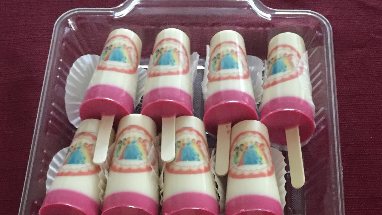 Como hacer gelapaletas con transfer😍