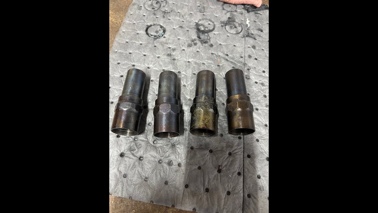 1948 Harley Davidson WL Flathead 45 Oil Bluing Valve Covers HD 1080p