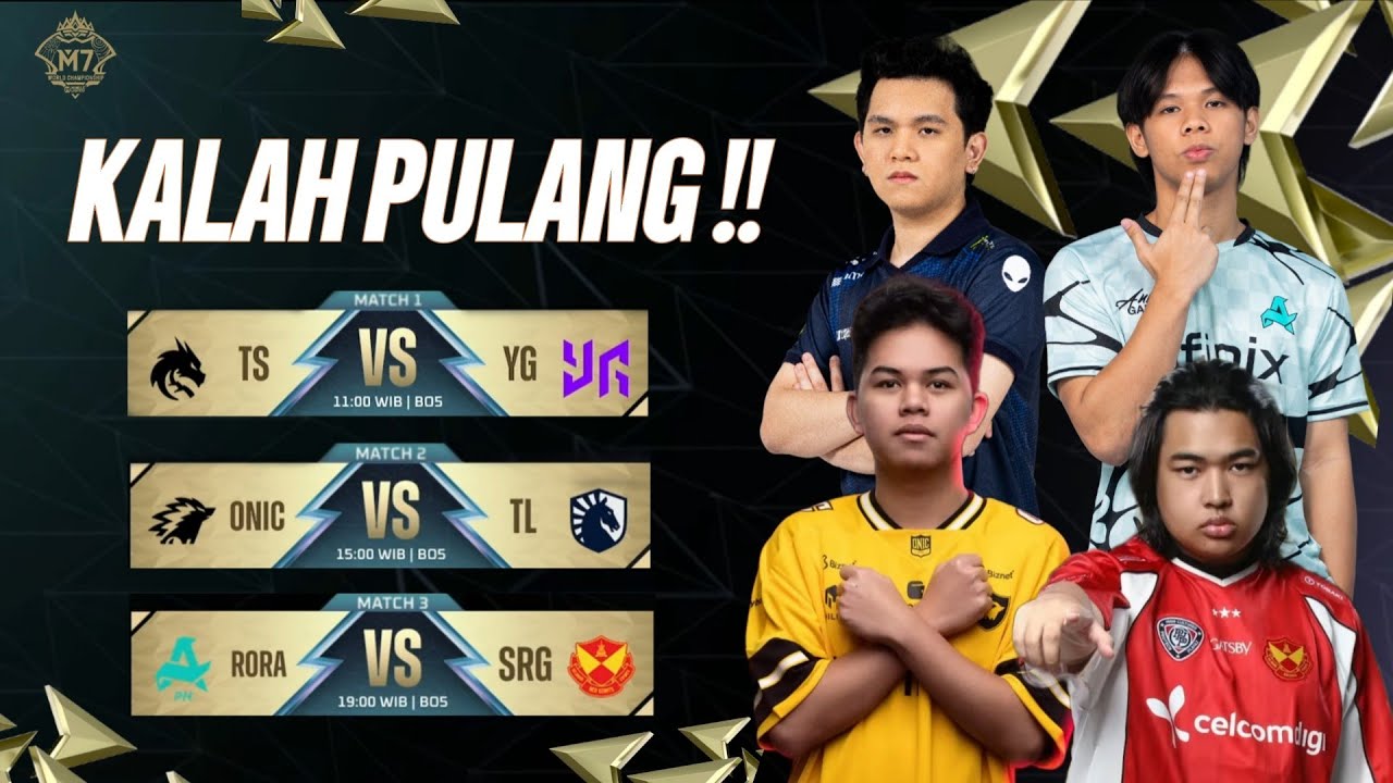 NASIB ONIC DI TANGAN TLPH !! JADWAL M7 MLBB KNOCKOUT HARI INI KAMIS 22 JANUARI 2026