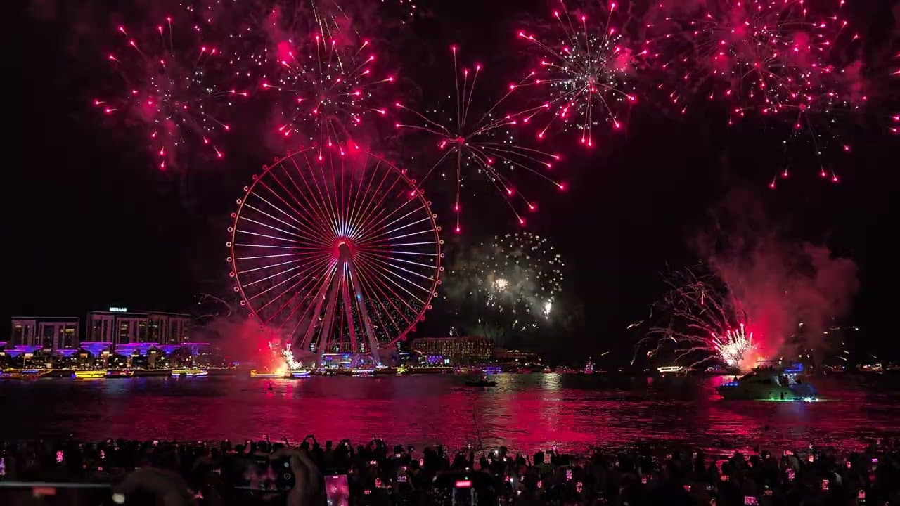Epic Dubai New Year 2026 Fireworks Show 🎆 | Must See Celebration