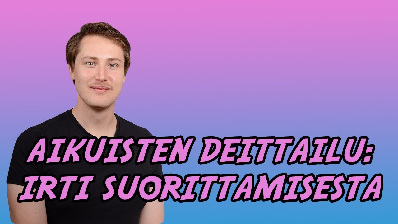 Aikuisten deittailu: Olemme liian kiireisi&auml; kiinnostuaksemme toisesta ihmisest&auml;