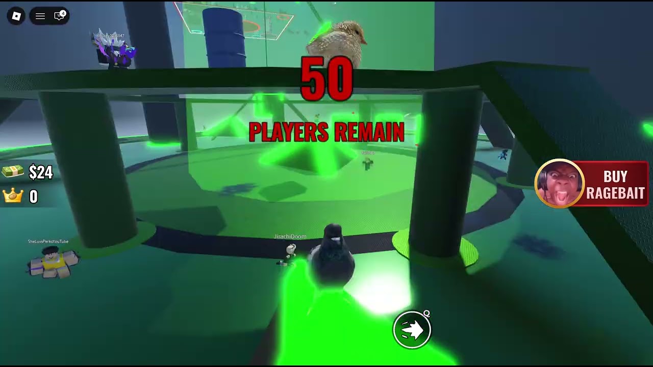 100 players hot potato I Roblox I Primcha.w