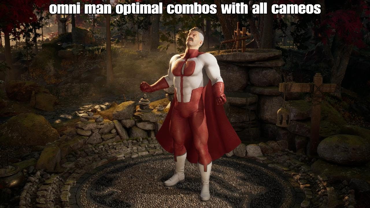 omni man with all cameos optimal combos| mk1