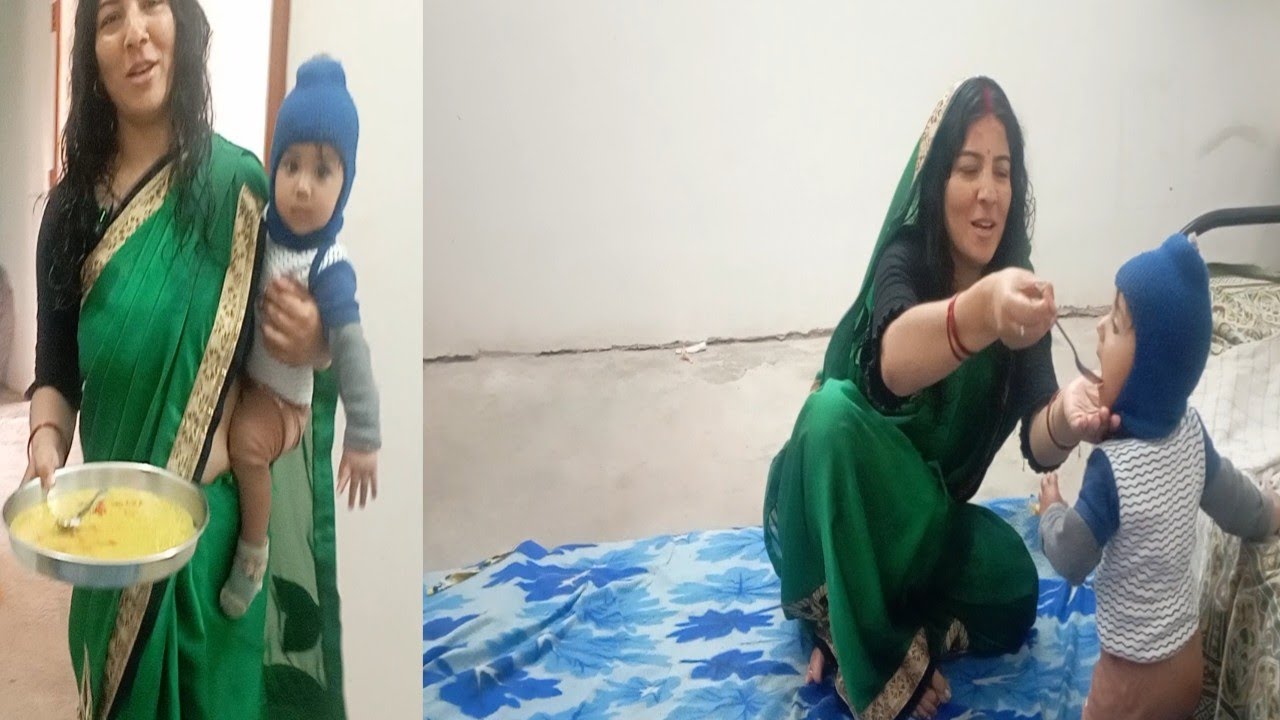 9 महीने की Shivanshi का खाना | Shagun की मस्ती | Family Daily Routine Vlog