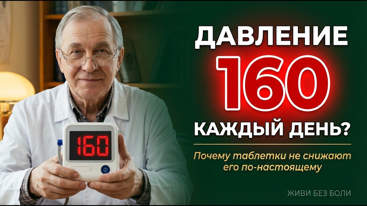 Давление 160 КАЖДЫЙ ДЕНЬ? | Один стакан вечером — и вот что происходит с сосудами