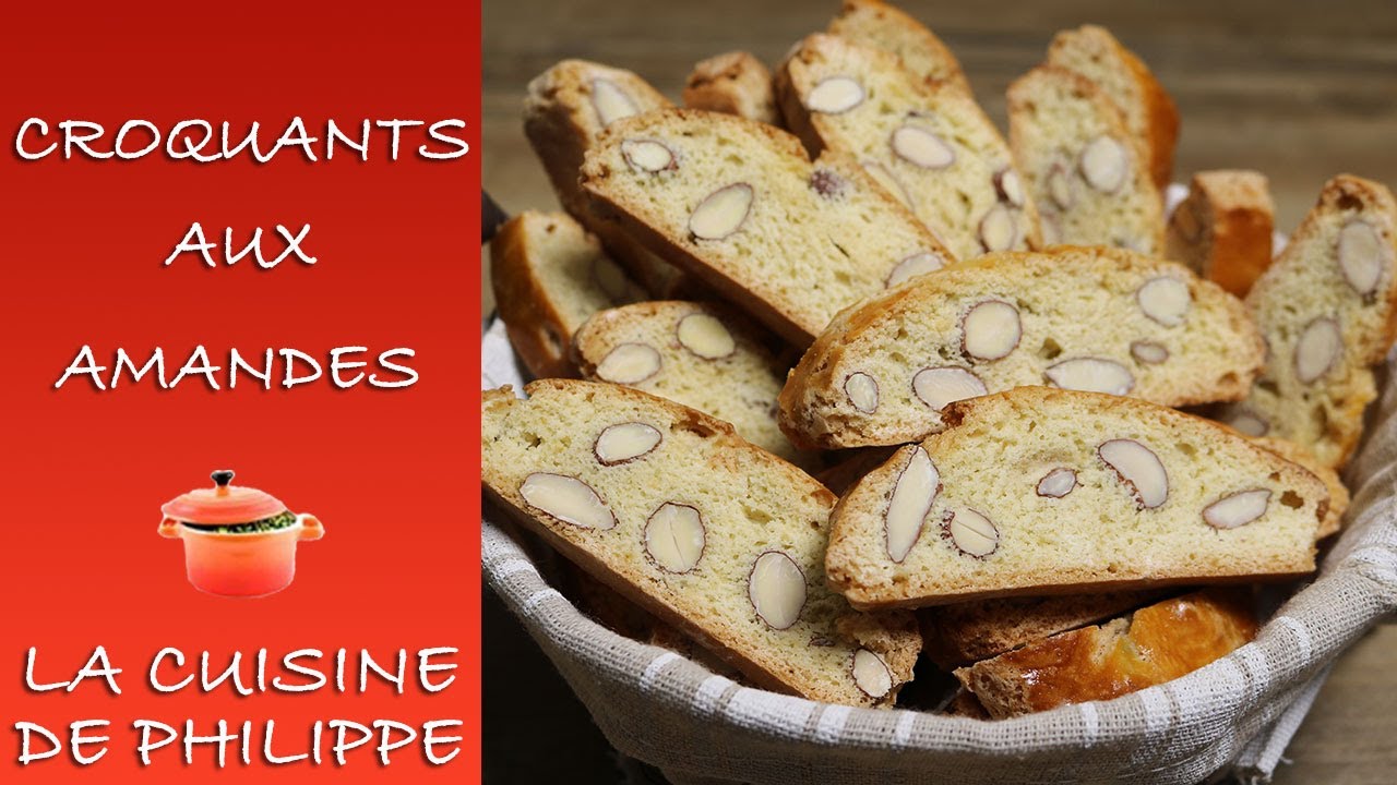 Croquants aux amandes