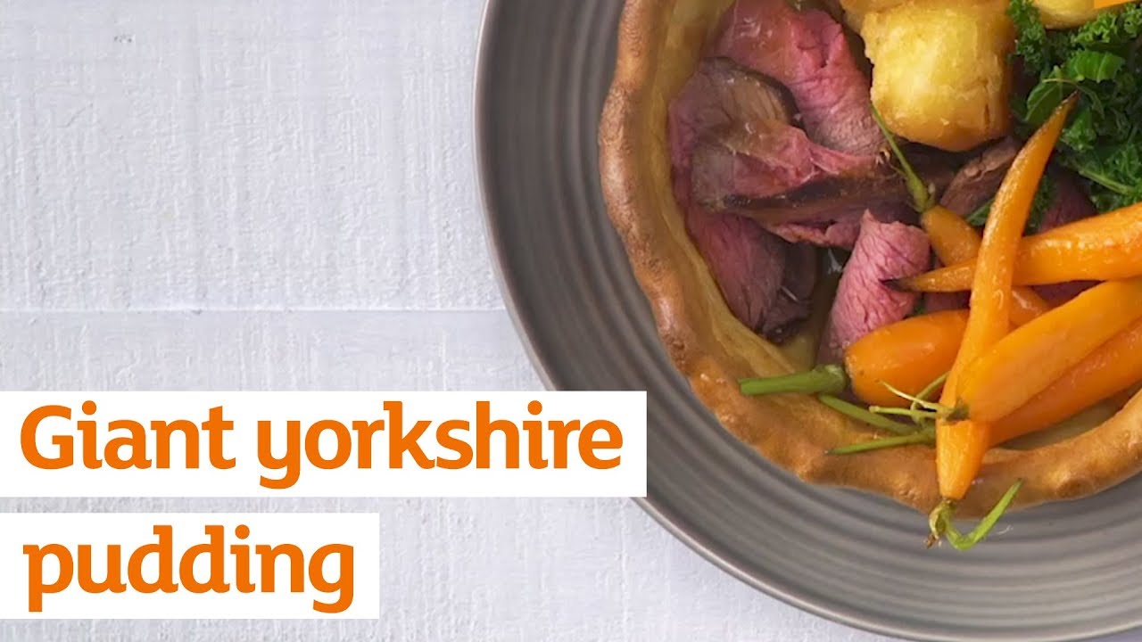 Giant Yorkshire pudding | Recipe | Sainsbury's
