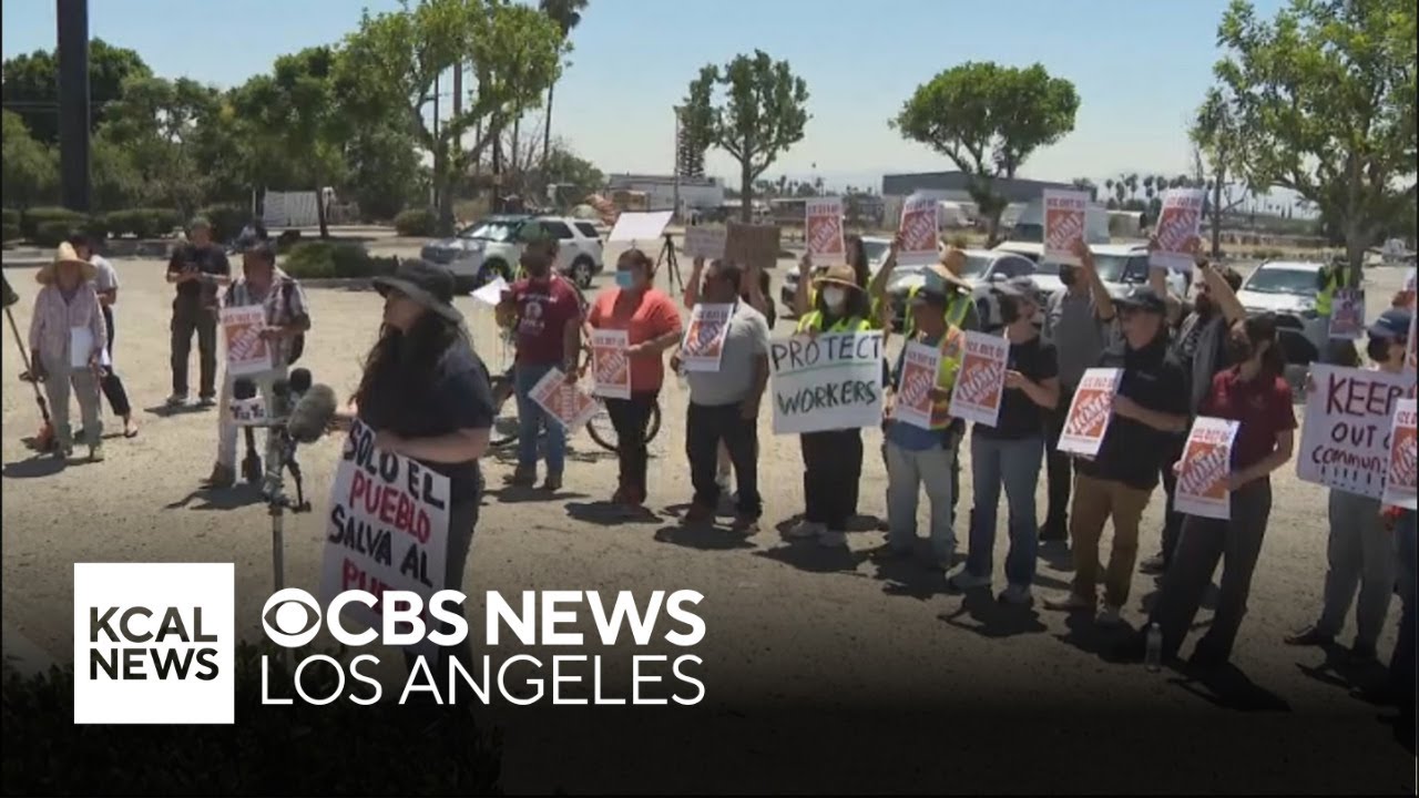 Immigration agents arrest day laborers outside San Bernardino Home Depot