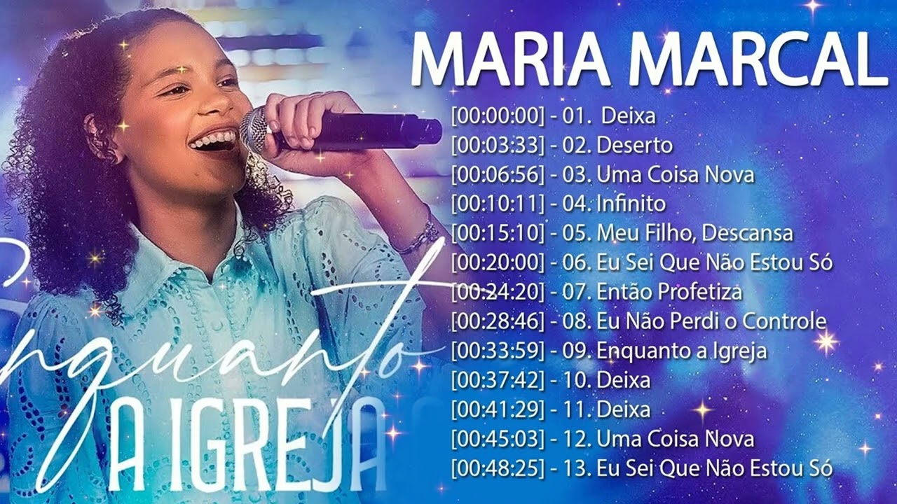 1 HORA DE MARIA MARÇAL PARA LOUVAR E ADORAR A DEUS - MARIA MARÇAL AS MAIS TOCADAS EM 2025