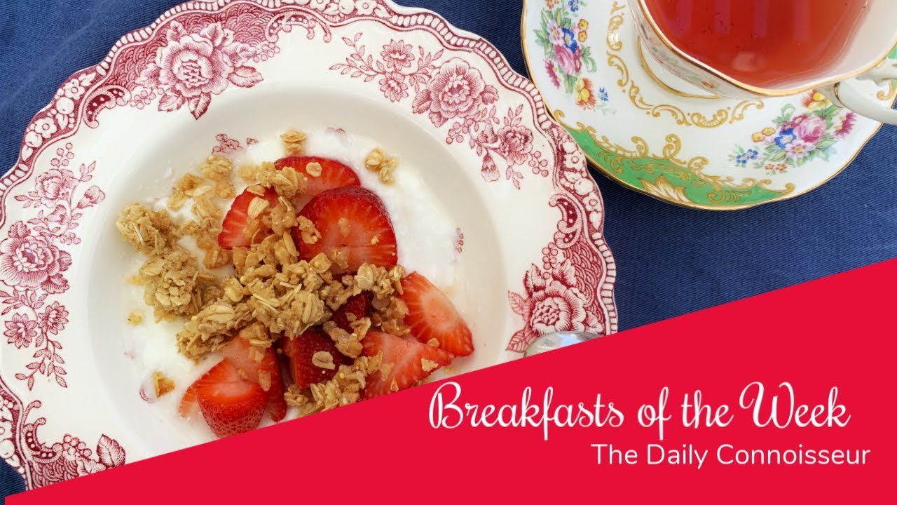Breakfasts of the Week | What I Ate | Jennifer L. Scott