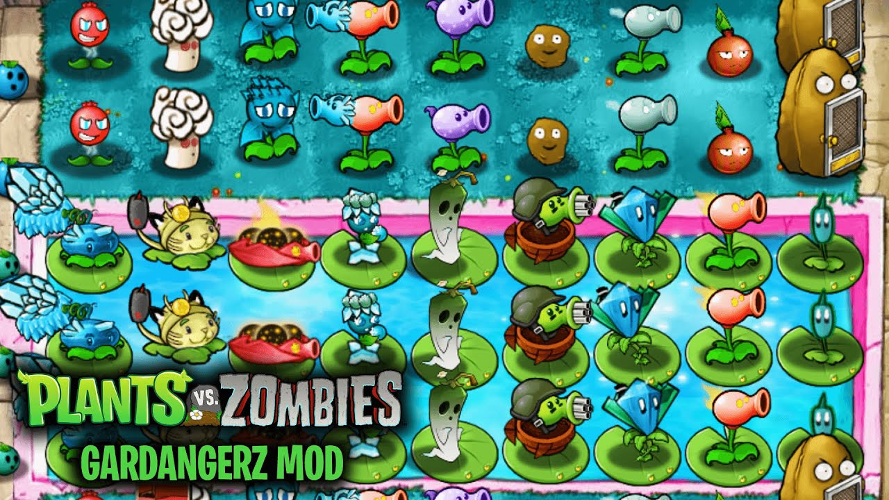 PvZ GardangerZ Mod (Part 3) | Electric-Currant, Crystal Bloom, Stunion & More | Download