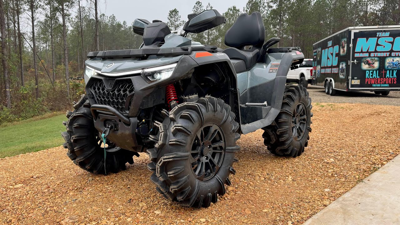 Gen 3 CFORCE 1000 gets New Mud Tires & Mud Clutch Kit