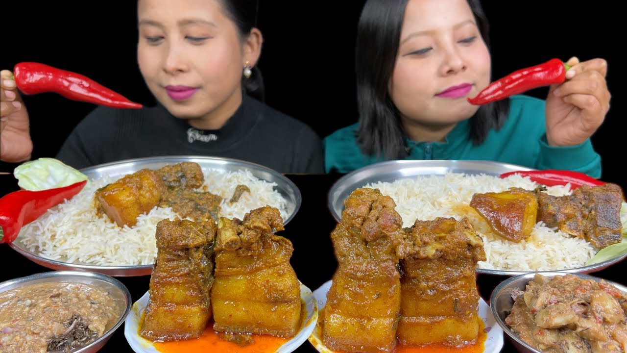 DELICIOUS PORK CHUNKS IN WINTER 🔥🔥🔥|| BEST PORK CURRY EVER ❤️❤️❤️