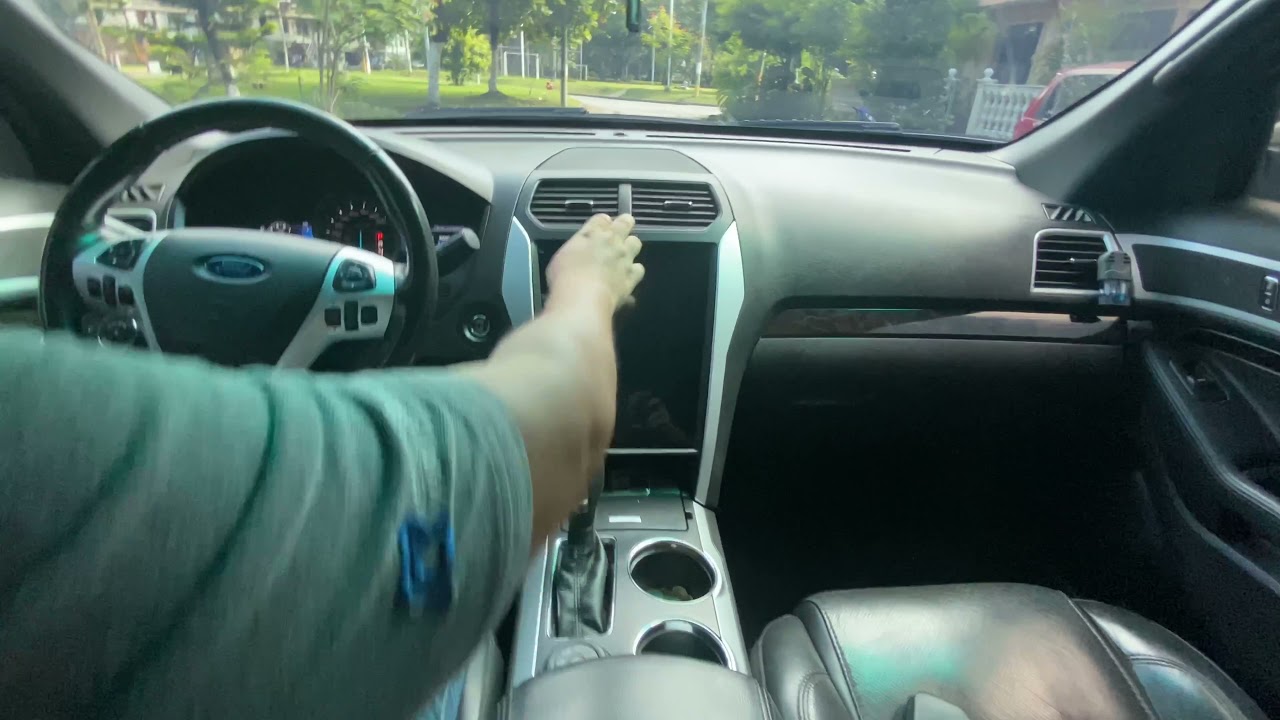 Radio tipo tesla para una Ford Explorer Limited 2013