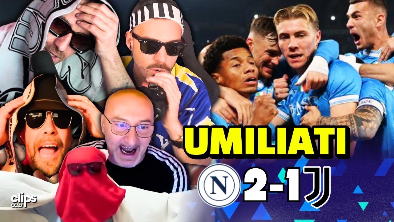 NAPOLI - JUVENTUS 2-1 | I PARTENOPEI DISTRUGGNO I BIANCONERI! SPALLETTI SBAGLIA TUTTO! VERGOGNATI!🤮