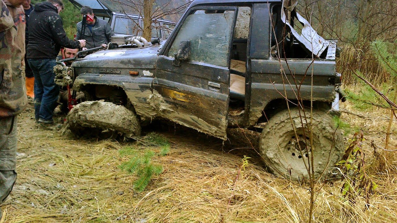 3x Jeep cherokee vs opel frontera Off-road 4x4