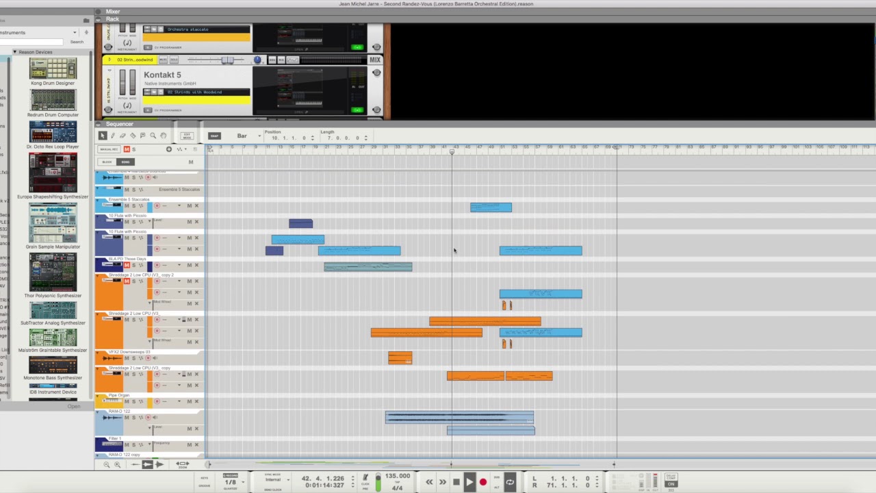 Jean-Michel Jarre - Second Rendez-Vous (Lorenzo Barretta Orchestral Edition)