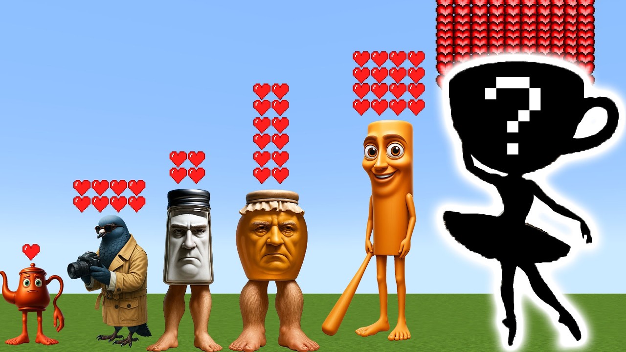 Which all Italian Brainrot Animal Mobs Are Immortal in Minecraft?