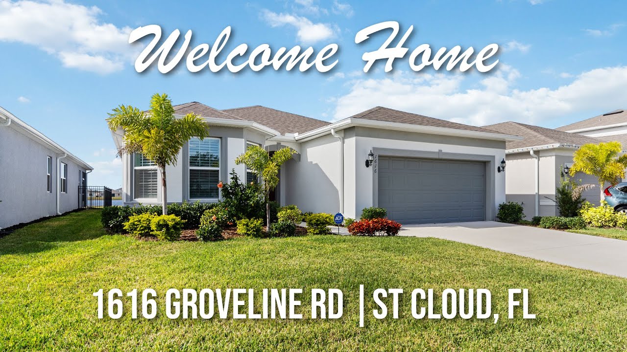 🏡 Virtual Tour | 1616 Groveline Rd, St. Cloud FL 34771 | Waterfront Home in Amelia Groves