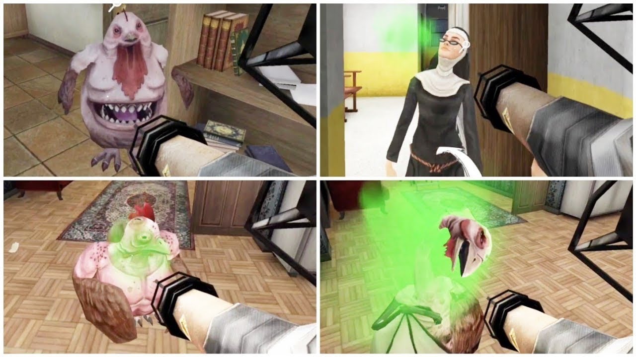 | Poison egg gun is a key to win Evil nun 2 ! / How to make poison gun / Evil nun 2 Gameplay By JD |