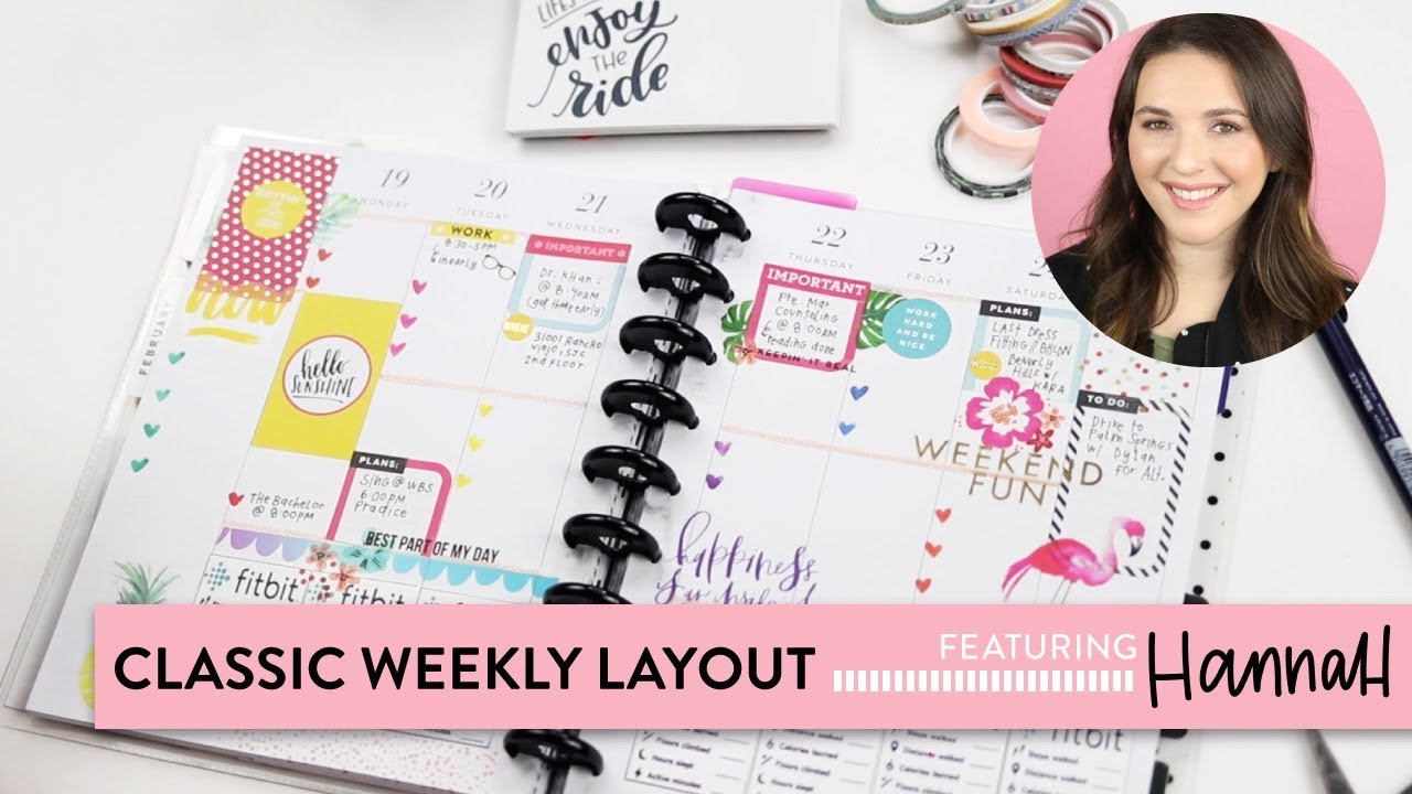 Plan With Me! // Feat. Hannah!