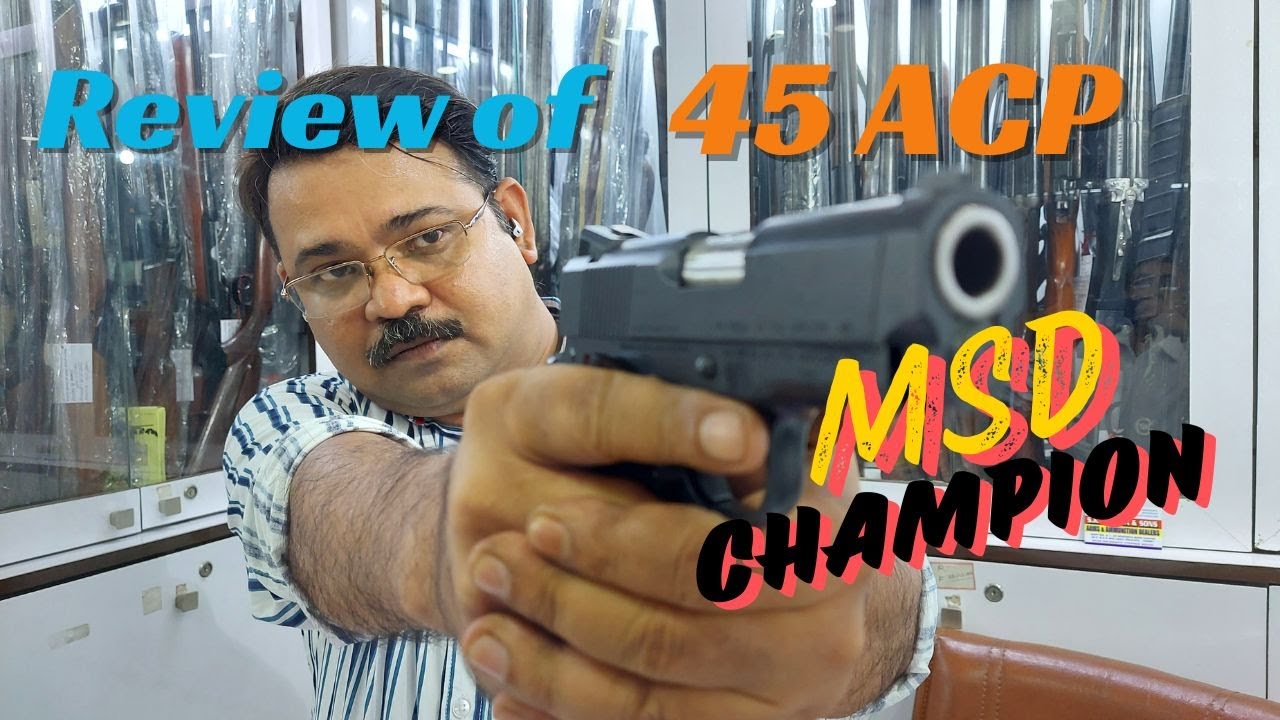 Review of MSD Champion .45 ACP Pistol