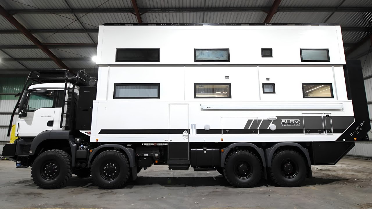 Inside the $900k 2-Story Off-Road Beast | SLRV Commander 8x8 Full Tour