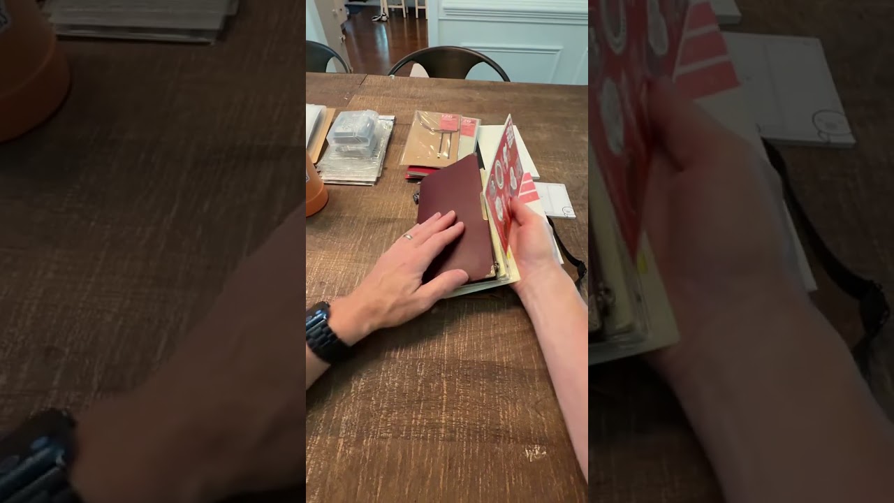 Here’s a walkthrough of how I use my Travelers Notebook system!