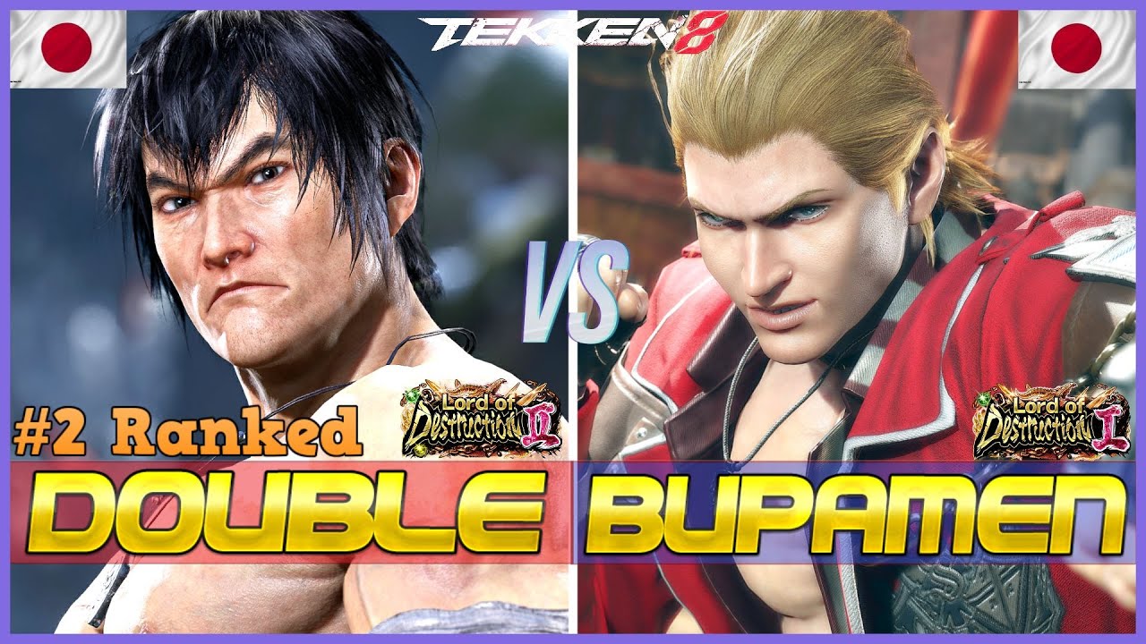T8 ▰ DOUBLE (#2 Ranked Law) vs BUPPAMEN (Steve) ▰ Tekken 8 High Level Gameplay