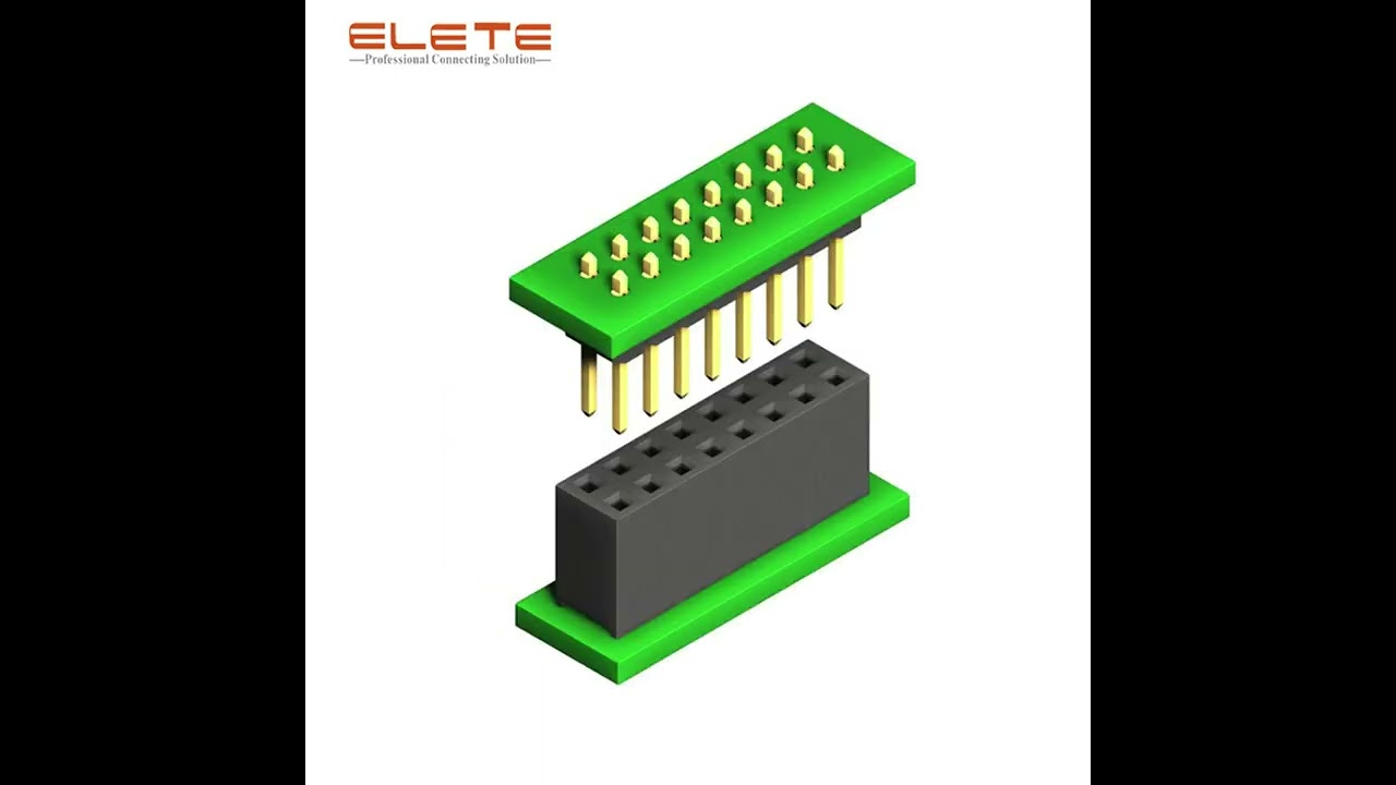 Pin Header & Female header press fit terminal