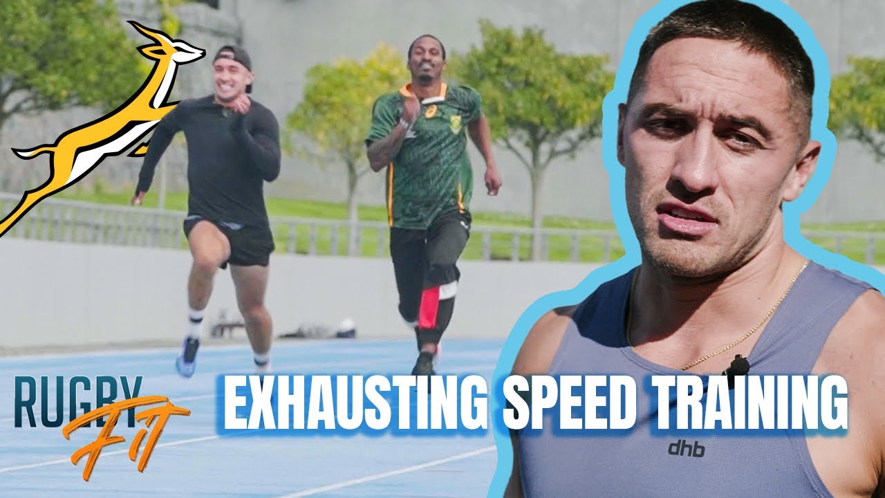 Greg O'Shea Races South African Olympic Sprinter!