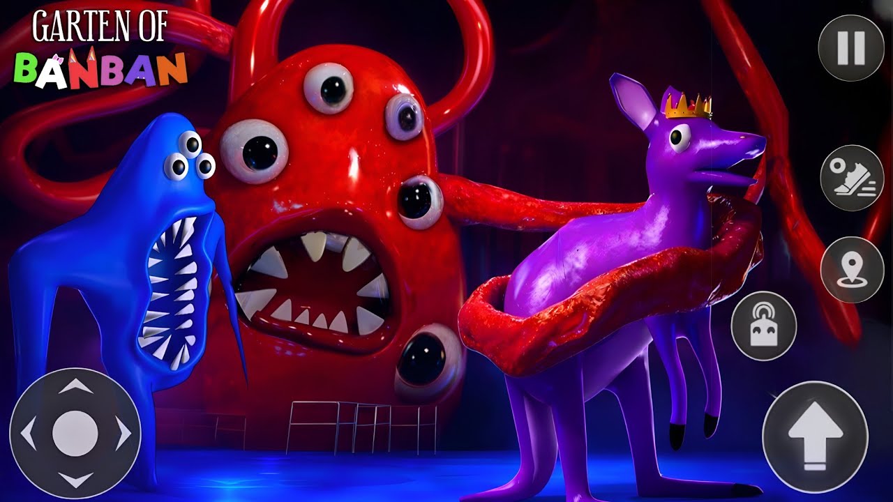 Garten Of Banban- Red Monster Survival (Chapter 1, 2, 3) New Update 