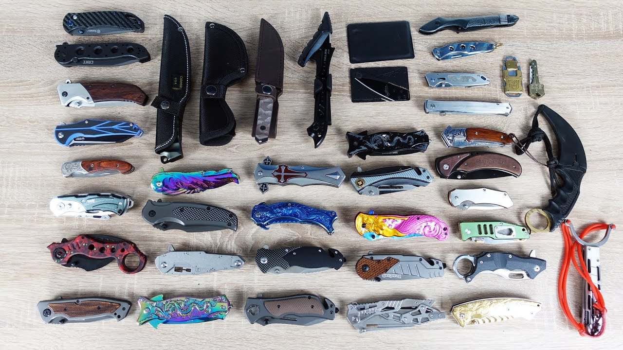 Ich zeige euch meine Messer Sammlung! - Johnny Hand 2019