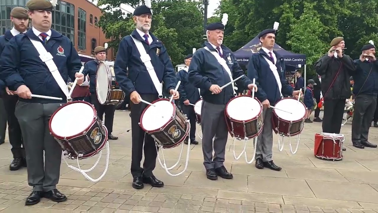 Royal Welch Fusiliers Corps of Drums, Welsh Armed Forces Day pt3