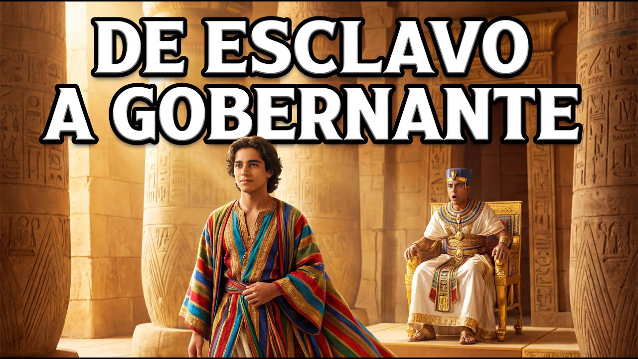 La historia de José: De esclavo a gobernante de Egipto.