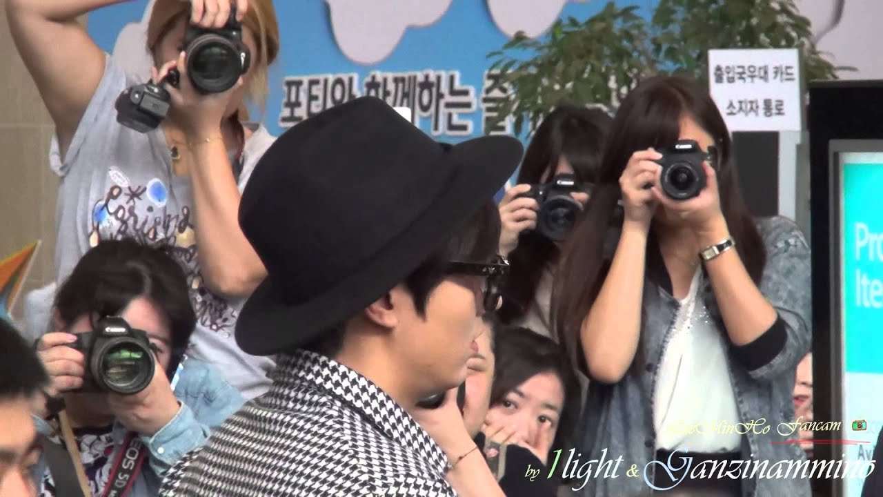Lee Min Ho 20141003 Gimpo Airport 중국 출국