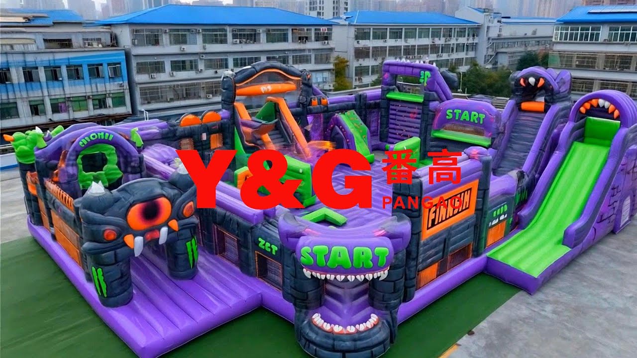 Monster Mayhem: The First Inflatable Park Built FOR ADULTS (Not Just Kids!)