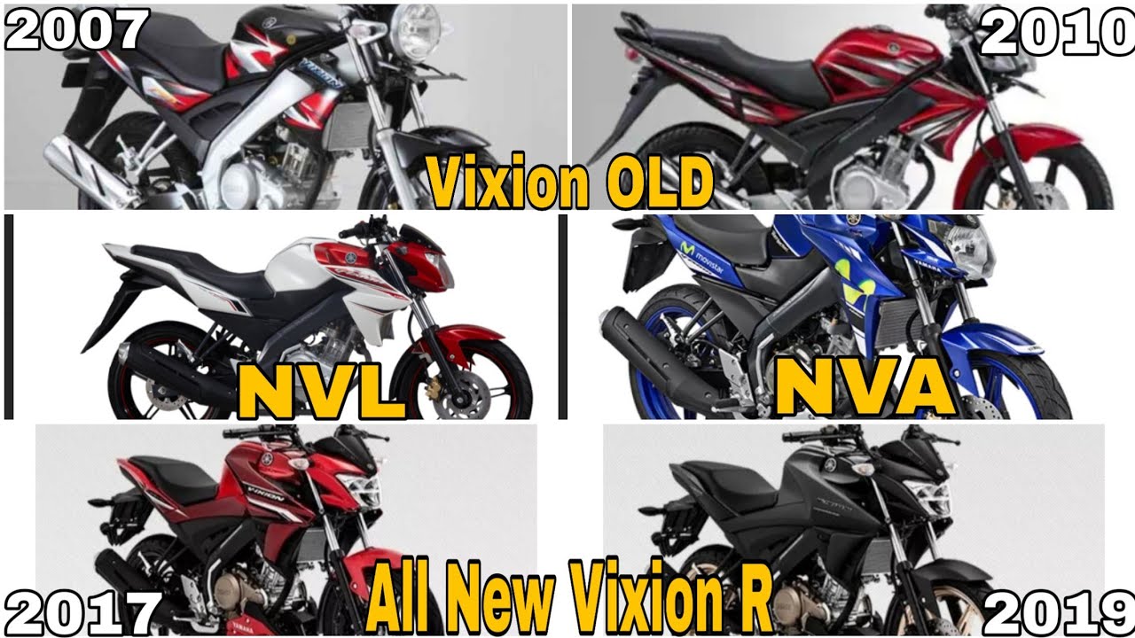 SEJARAH YAMAHA VIXION Dari Tahun Ke Tahun